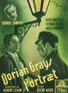 The Picture of Dorian Gray - Danish Movie Poster (xs thumbnail)