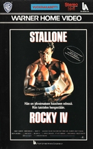 Rocky IV - Finnish VHS movie cover (xs thumbnail)