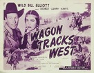 Wagon Tracks West - Movie Poster (xs thumbnail)