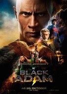 Black Adam - German Movie Poster (xs thumbnail)