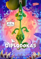 Diplodocus - Lithuanian Movie Poster (xs thumbnail)