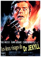 The Two Faces of Dr. Jekyll - French Movie Poster (xs thumbnail)