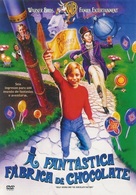 Willy Wonka &amp; the Chocolate Factory - Brazilian DVD movie cover (xs thumbnail)