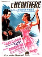 The Heiress - French Movie Poster (xs thumbnail)