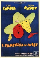 Way Out West - Italian Movie Poster (xs thumbnail)