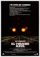 Blue Thunder - Spanish Movie Poster (xs thumbnail)