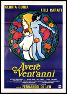 Avere vent&#039;anni - Italian Movie Poster (xs thumbnail)