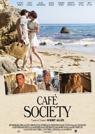 Caf&eacute; Society - Turkish Movie Poster (xs thumbnail)