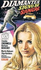 Diamanti sporchi di sangue - Spanish VHS movie cover (xs thumbnail)