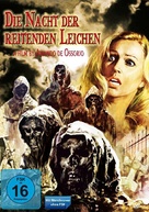 La noche del terror ciego - German DVD movie cover (xs thumbnail)