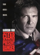 Clear and Present Danger - DVD movie cover (xs thumbnail)