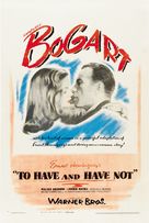 To Have and Have Not - Movie Poster (xs thumbnail)