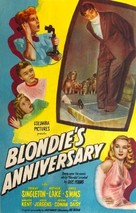 Blondie&#039;s Anniversary - Movie Poster (xs thumbnail)