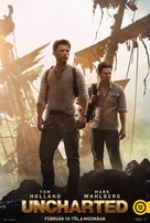 Uncharted - Hungarian Movie Poster (xs thumbnail)