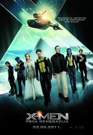 X-Men: First Class - Croatian Movie Poster (xs thumbnail)