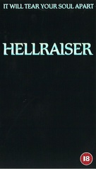 Hellraiser - British VHS movie cover (xs thumbnail)