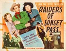 Raiders of Sunset Pass - Movie Poster (xs thumbnail)