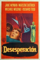Stage Fright - Argentinian Movie Poster (xs thumbnail)
