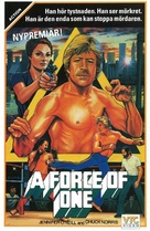A Force of One - Swedish VHS movie cover (xs thumbnail)