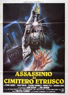 Assassinio al cimitero etrusco - Italian Movie Poster (xs thumbnail)