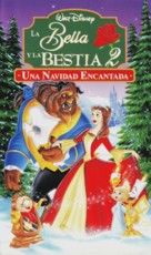 Beauty and the Beast: The Enchanted Christmas - Spanish VHS movie cover (xs thumbnail)