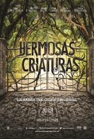 Beautiful Creatures - Mexican Movie Poster (xs thumbnail)