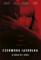 Red Sparrow - Polish Movie Poster (xs thumbnail)