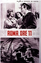 Roma ore 11 - Italian Movie Poster (xs thumbnail)