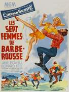 Seven Brides for Seven Brothers - French Movie Poster (xs thumbnail)