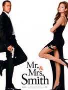 Mr. &amp; Mrs. Smith - French Movie Poster (xs thumbnail)