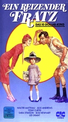 Little Miss Marker - German VHS movie cover (xs thumbnail)