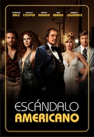 American Hustle - Argentinian DVD movie cover (xs thumbnail)