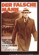 The Wrong Man - German Movie Poster (xs thumbnail)