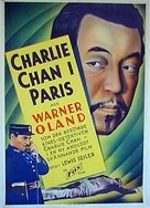 Charlie Chan in Paris - Swedish Movie Poster (xs thumbnail)