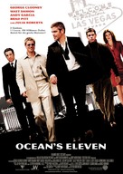 Ocean&#039;s Eleven - German Movie Poster (xs thumbnail)
