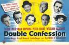 Double Confession - British Movie Poster (xs thumbnail)
