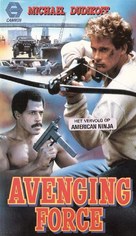 Avenging Force - Dutch VHS movie cover (xs thumbnail)