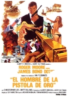 The Man With The Golden Gun - Spanish Movie Poster (xs thumbnail)