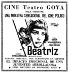 Beata - Spanish poster (xs thumbnail)