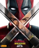 Deadpool &amp; Wolverine - Australian Movie Poster (xs thumbnail)