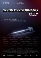 Wenn der Vorhang f&auml;llt - German Movie Poster (xs thumbnail)