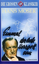 Einmal der liebe Herrgott sein - German VHS movie cover (xs thumbnail)