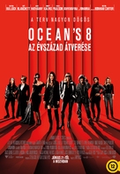 Ocean&#039;s 8 - Hungarian Movie Poster (xs thumbnail)