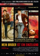Mio fratello &eacute; figlio unico - German Movie Poster (xs thumbnail)