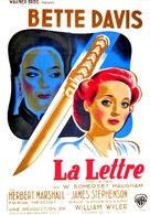 The Letter - French Movie Poster (xs thumbnail)
