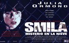 Smilla&#039;s Sense of Snow - Spanish Movie Poster (xs thumbnail)