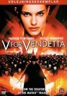 V for Vendetta - Danish DVD movie cover (xs thumbnail)