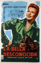 Beautiful Stranger - Spanish Movie Poster (xs thumbnail)