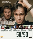 50/50 - Norwegian Blu-Ray movie cover (xs thumbnail)
