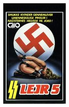 SS Lager 5: L&#039;inferno delle donne - Danish VHS movie cover (xs thumbnail)